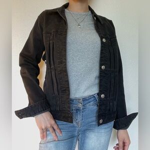 Vintage COMME CA COMMUNE x ISKO Black Denim Jacket